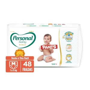 Personal Fralda Baby Premium Pants M 48 Unidades