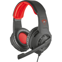 Headset Gamer PS4 / PS5 / XBOX series / SWITCH / PC / LAPTOP GXT 310 Radius Vermelho/Preto - Trust 21187