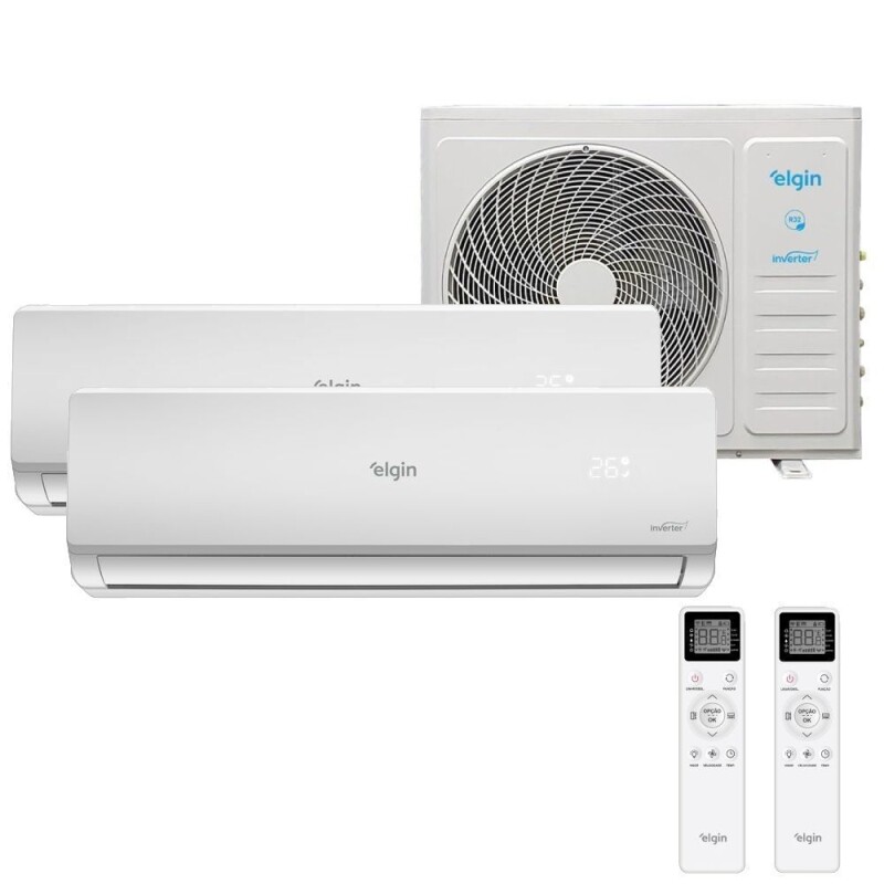 Ar Condicionado Bi Split Elgin 18000 BTUs 2X9000 Inverter Quente e Frio 220V MTQE18C2CB -  - Sua melhor es