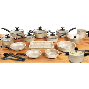 Conjunto Panelas 17 Peças Antiaderente Brinde Panela Pressão