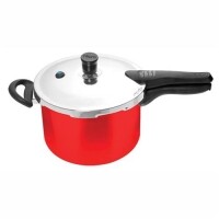 Panela de Pressão Nigro Press em Alumínio Vermelha – 4,5L