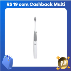 Escova Elétrica Sônica Adulta Health Pro Multi Saúde - HC102