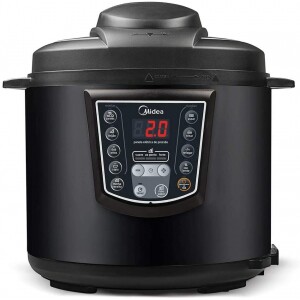 Panela de Pressão Elétrica 6L Midea Preta - PPA70P1