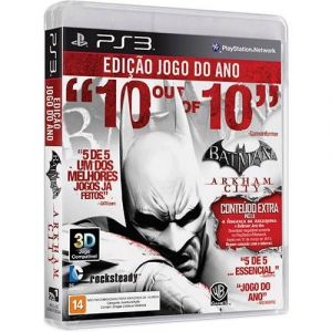 Jogo Batman: Arkham City goty - PS3