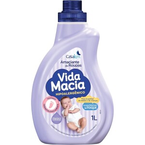 Casa Km Amaciante Vida Macia Glicerina & Amêndoas 1L