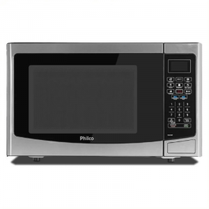 Microondas Philco 32 Litros Pmo33ip Preto Com Inox