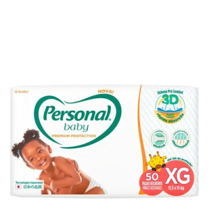 Fralda Personal Baby Premium Protection XG 50 Unidades