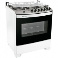 Fogão Brastemp 6 Bocas Branco Bivolt - BFS6NAB
