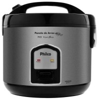Panela de Arroz Elétrica Philco PH5 Visor Glass - 400W